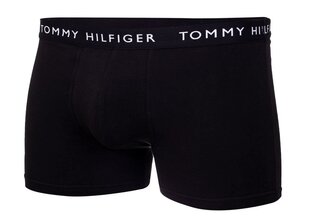 Bokseršorti vīriešiem Tommy Hilfiger, 3 gab., BLACK UM0UM02203 0VI 28874 цена и информация | Мужские трусы | 220.lv