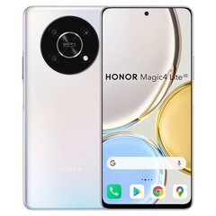 Honor Magic 4 Lite 5G, 128GB, Dual SIM, Silver cena un informācija | Mobilie telefoni | 220.lv