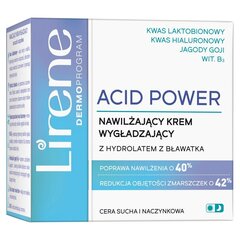 Mitrinošs sejas krēms Lirene Acid Power 50 ml cena un informācija | Sejas krēmi | 220.lv