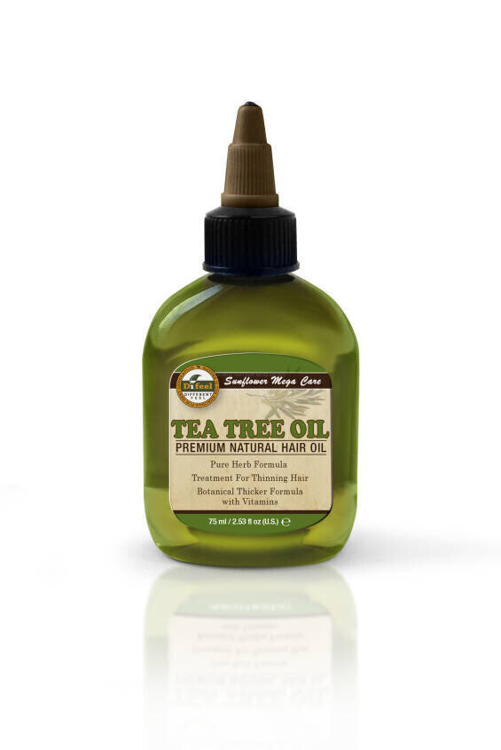 Eļļa taukainiem matiem Difeel 99% Natural Tea Tree 75 ml cena un informācija | Matu uzlabošanai | 220.lv