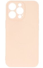 Mocco MagSilicone Soft Back Case Aizmugurējais Silikona Apvalks Priekš Apple iPhone 13 Pro Rozā cena un informācija | Telefonu vāciņi, maciņi | 220.lv