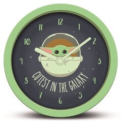 Star Wars: The Mandalorian The Child (Baby Yoda) Cutest In The Galaxy Desk Clock, 12,5cm цена и информация | Атрибутика для игроков | 220.lv