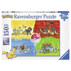 Pokemon - Pokemon Types, 150 XXL Pieces цена и информация | Пазлы | 220.lv