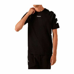 T-krekls Kappa Klaky Melns S6444532 cena un informācija | Sporta apģērbs vīriešiem | 220.lv