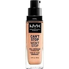 Grima pamats NYX Can't Stop Won't Stop Natural, 30ml cena un informācija | Grima bāzes, tonālie krēmi, pūderi | 220.lv