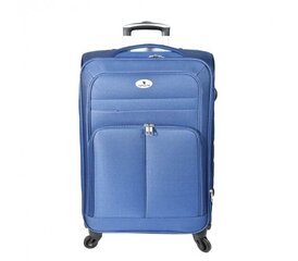 Čemodāns Airtex Paris 38L, zils 619/3 cena un informācija | Koferi, ceļojumu somas | 220.lv