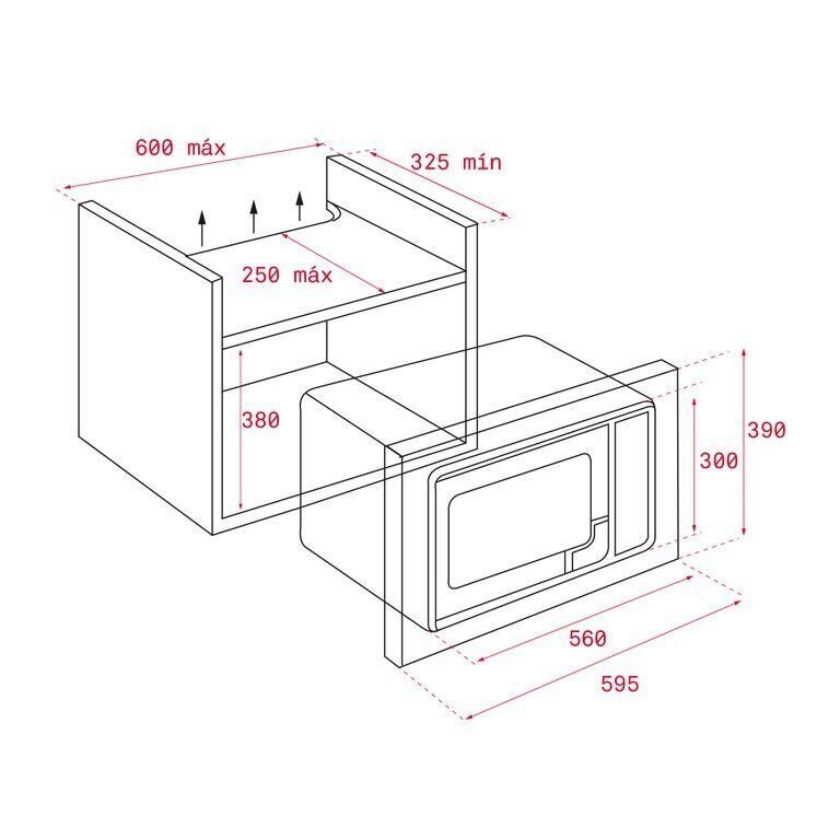 Teka ML 8200 BIS цена и информация | Mikroviļņu krāsnis | 220.lv