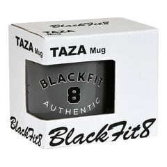 Krūze BlackFit8 Skull Keramika Melns Pelēks (350 ml) cena un informācija | Glāzes, krūzes, karafes | 220.lv