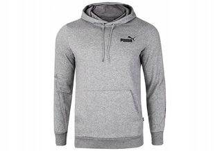 Sporta jaka vīriešiem Puma POWER HOODIE, pelēka 589411 03 38010 цена и информация | Мужские толстовки | 220.lv