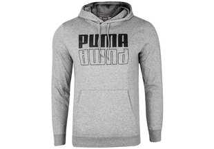 Мужская толстовка Puma POWER HOODIE, серая 589409 03 38143 цена и информация | Мужская спортивная одежда | 220.lv