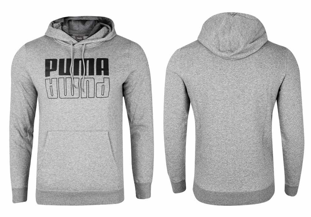 Sporta jaka vīriešiem Puma POWER HOODIE, pelēka 589409 03 38143 цена и информация | Sporta apģērbs vīriešiem | 220.lv