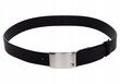 Josta vīriešiem Tommy Hilfiger PLAQUE BELT ADJ 3,5 cm, melna AM0AM01995 002 41627 цена и информация | Vīriešu jostas | 220.lv