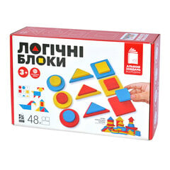 Деревянные логические кубики Igroteco IG0408, 48 дет. цена и информация | Развивающие игрушки | 220.lv