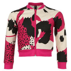 Спортивная куртка для детей Adidas Aeroready Animal Print Warm-Up Розовый S6433531 цена и информация | Свитеры, жилетки, пиджаки для девочек | 220.lv