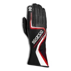 Men's Driving Gloves Sparco Record 2020 Melns S3710597 cena un informācija | Sporta cimdi | 220.lv