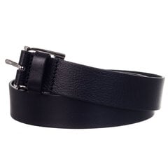 Josta vīriešiem Tommy Hilfiger NEW ALY BELT, melna AM0AM08363 090 41613 цена и информация | Мужские ремни | 220.lv