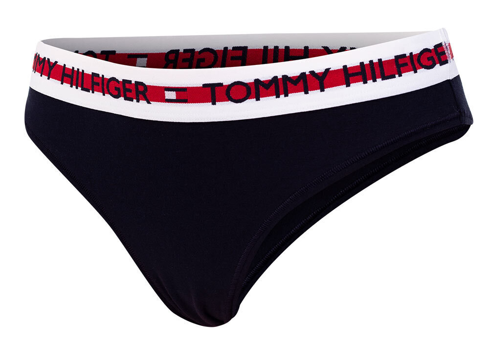 Sieviešu apakšbikses-bikini Tommy Hilfiger BIKINI TUMŠI ZILAS UW0UW02455 DW5 30111 цена и информация | Sieviešu biksītes | 220.lv