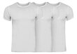 Vīriešu T krekls Calvin Klein, 3 gab. T-SHIRT S/S CREW NECK 3PK BALTS NB4011E 100 29833 cena un informācija | Vīriešu T-krekli | 220.lv