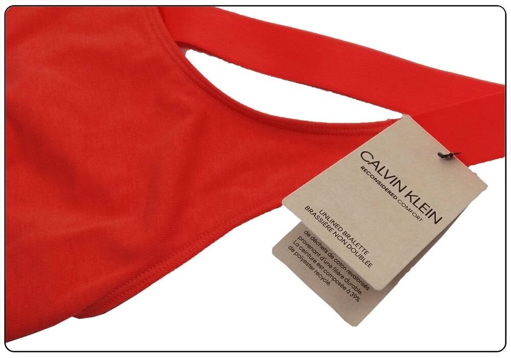 Sieviešu sporta krūšturis Calvin Klein UNLINED BRALETTE KORAĻĻU 000QF6576E XKP 29815 cena un informācija | Krūšturi | 220.lv