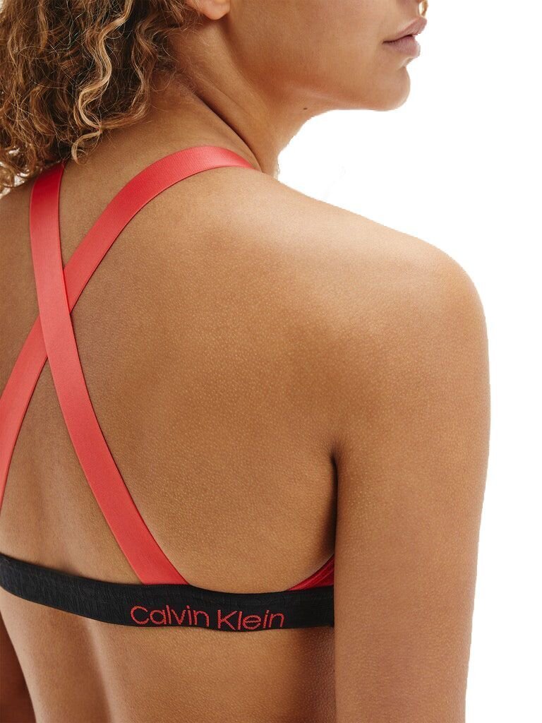 Sieviešu sporta krūšturis Calvin Klein UNLINED BRALETTE KORAĻĻU 000QF6576E XKP 29815 cena un informācija | Krūšturi | 220.lv