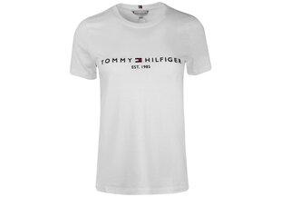 Женская футболка Tommy Hilfiger T-SHIRT HERITAGE HILFIGER C-NK REG TEE WHITE WW0WW31999 YBR 30595 цена и информация | Футболка женская | 220.lv