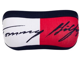 Женский бюстгальтер БЕЗ КОСТОЧЕК TOMMY HILFIGER BANDEAU SIGNATURE, темно-синий UW0UW02245 CHS 30923 цена и информация | Бюстгальтеры | 220.lv