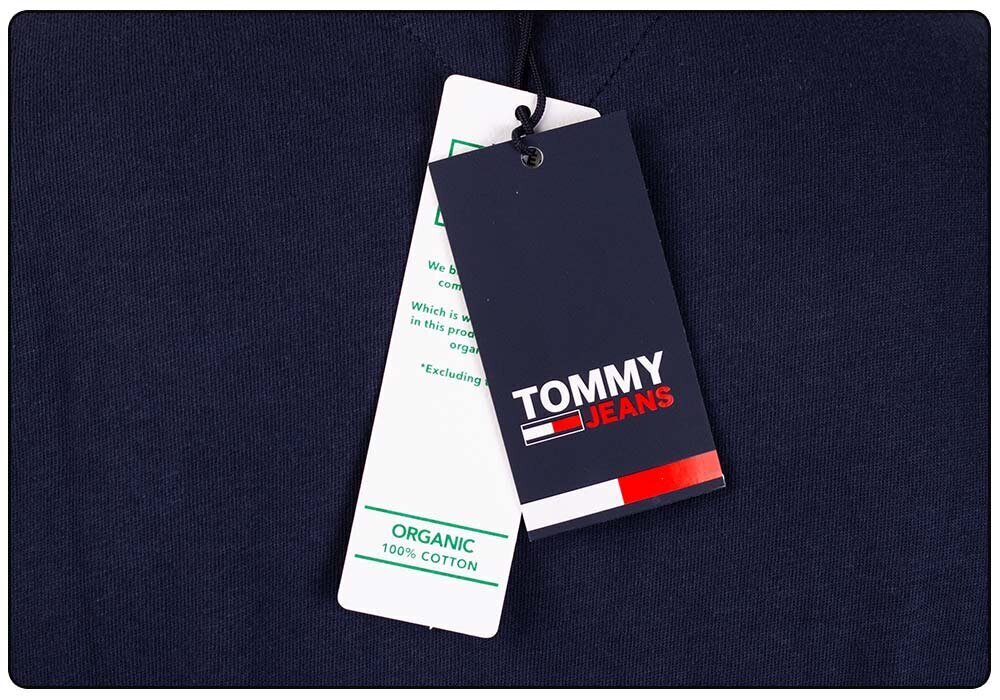 T-krekls vīriešiem Tommy Hilfiger TJM TINY TOMMY SCRIPT TEE, tumši zils DM0DM11603 C87 39082 цена и информация | Vīriešu T-krekli | 220.lv