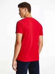 T-krekls vīriešiem Tommy Hilfiger CORP STRIPE TEE, sarkans MW0MW20153 XLG 41107 cena un informācija | Vīriešu T-krekli | 220.lv