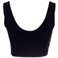 Krūšturis Calvin Klein T-SHIRT CK RIB CROP TOP, melns, J20J218334 BEH 43964 цена и информация | T-krekli sievietēm | 220.lv