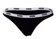 Sieviešu biksītes-bikini Puma, 2 pāri, melnas, 907847 03 43282 cena un informācija | Sieviešu biksītes | 220.lv