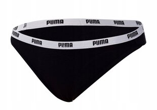 Sieviešu biksītes-bikini Puma, 2 pāri, melnas, 907847 03 43282 cena un informācija | Sieviešu biksītes | 220.lv