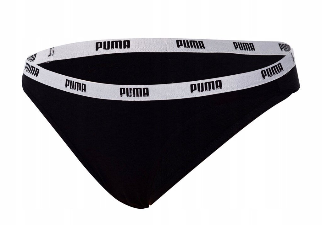 Sieviešu biksītes-bikini Puma, 2 pāri, melnas, 907847 03 43282 цена и информация | Sieviešu biksītes | 220.lv