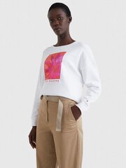 Женская толстовка Tommy Hilfiger RLX FLORAL OPEN-NK SWEATSHIRT WHITE WW0WW33496 YCF 43711 цена и информация | Женские кофты | 220.lv