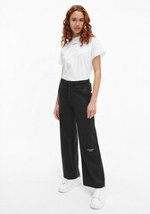 Женские штаны Calvin Klein STACKED LOGO WIDE BLACK J20J218701 BEH 43489 цена и информация | Спортивная одежда для женщин | 220.lv