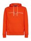 Sporta džemperis vīriešiem Tommy Hilfiger TOMMY LOGO HOODY ORANGE MW0MW11599 SO1 40749 cena un informācija | Vīriešu džemperi | 220.lv