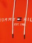 Sporta džemperis vīriešiem Tommy Hilfiger TOMMY LOGO HOODY ORANGE MW0MW11599 SO1 40749 цена и информация | Vīriešu džemperi | 220.lv