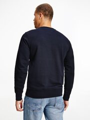 Sporta džemperis vīriešiem Tommy Hilfiger CORE COTTON SWEATSHIRT, tumši zils MW0MW08665 DW5 40851 cena un informācija | Vīriešu jakas | 220.lv
