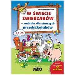 Grāmata Dzīvnieku Pasaulē цена и информация | Книжки - раскраски | 220.lv