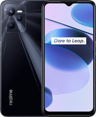 Realme C35, 128GB, Dual SIM, Black цена и информация | Мобильные телефоны | 220.lv