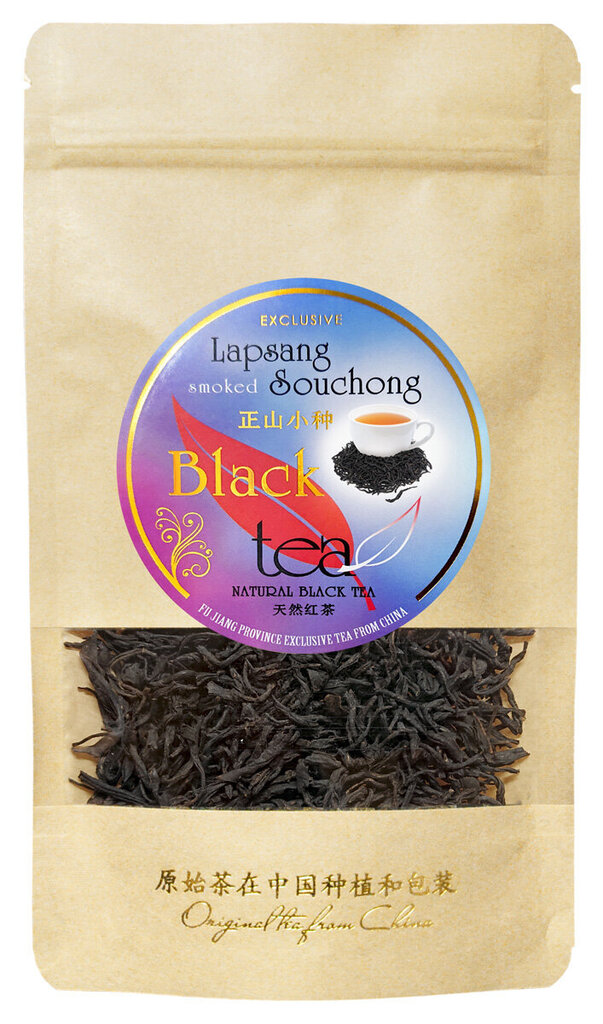 Ekskluzīva Ķīnas melnā tēja ar dūmu aromātu, LAPSANG SOUCHONG, Chinese smoked Black tea, 50 g цена и информация | Tēja | 220.lv