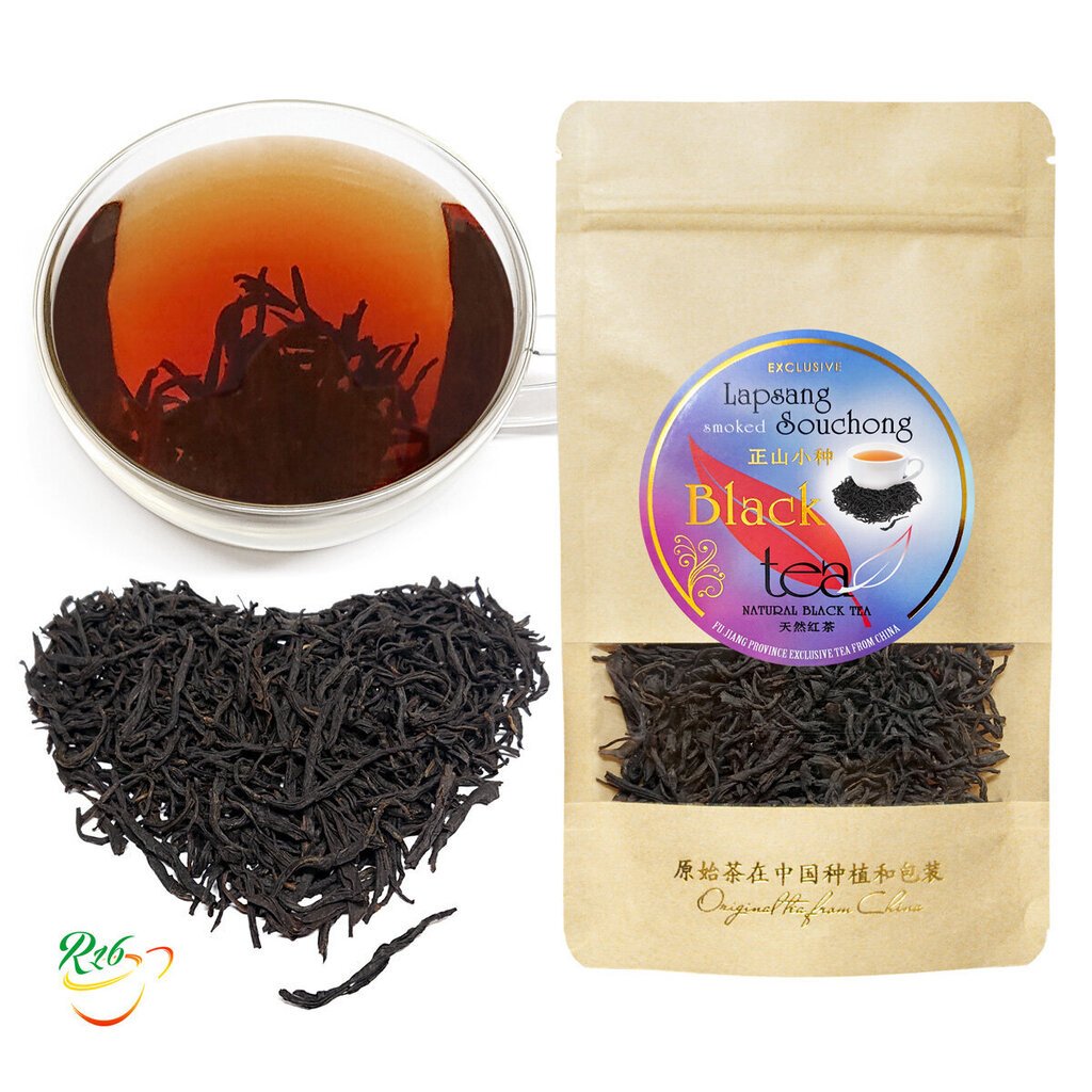 Ekskluzīva Ķīnas melnā tēja ar dūmu aromātu, LAPSANG SOUCHONG, Chinese smoked Black tea, 50 g cena un informācija | Tēja | 220.lv