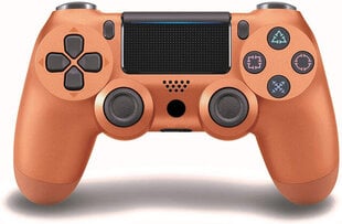 Bezvadu spēļu tālvadības pults priekš PS4/PS5/Android/iOS,PC, Games World PS4 Doubleshock 4 V2, brūna ( Metallic Copper) cena un informācija | Spēļu kontrolieri | 220.lv