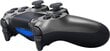 Bezvadu spēļu tālvadības pults priekš PS4/PS5/Android/iOS,PC, Games World PS4 Doubleshock 4 V2, pelēka ( Steel Black) cena un informācija | Spēļu kontrolieri | 220.lv