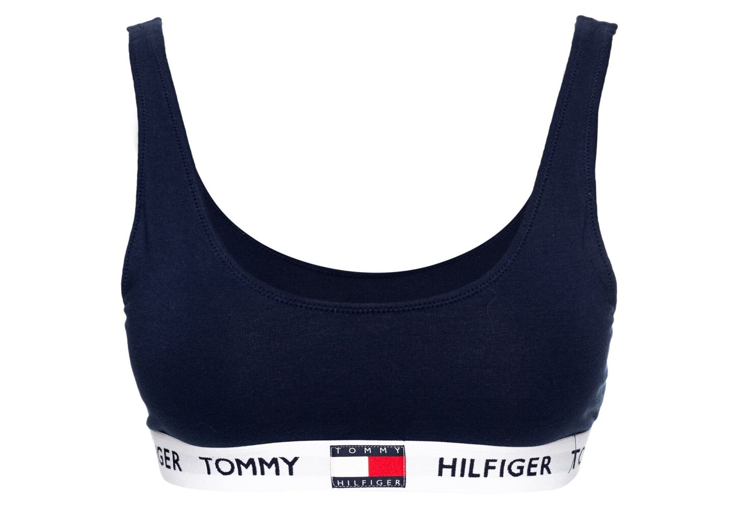 Krūšturis sievietēm Tommy Hilfiger Bralette, tumši zils UW0UW02225 CHS 14693 cena un informācija | Krūšturi | 220.lv