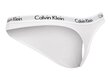 Stringu biksītes sievietēm Calvin Klein 3 pāri, Black/White QD3587E WZB 19885 cena un informācija | Sieviešu biksītes | 220.lv