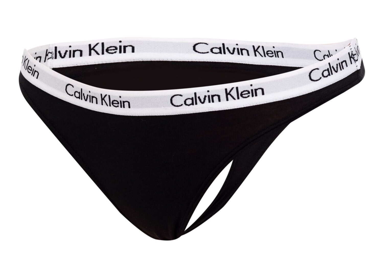 Stringu biksītes sievietēm Calvin Klein 3 pāri, Black/White QD3587E WZB 19885 цена и информация | Sieviešu biksītes | 220.lv