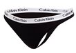 Stringu biksītes sievietēm Calvin Klein 3 pāri, Black/White QD3587E WZB 19885 cena un informācija | Sieviešu biksītes | 220.lv