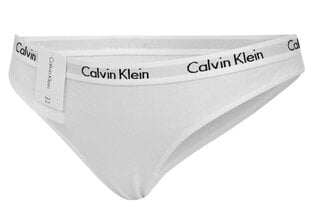 Трусики женские Calvin Klein BIKINI WHITE D1618E 100 30273 цена и информация | Трусики | 220.lv