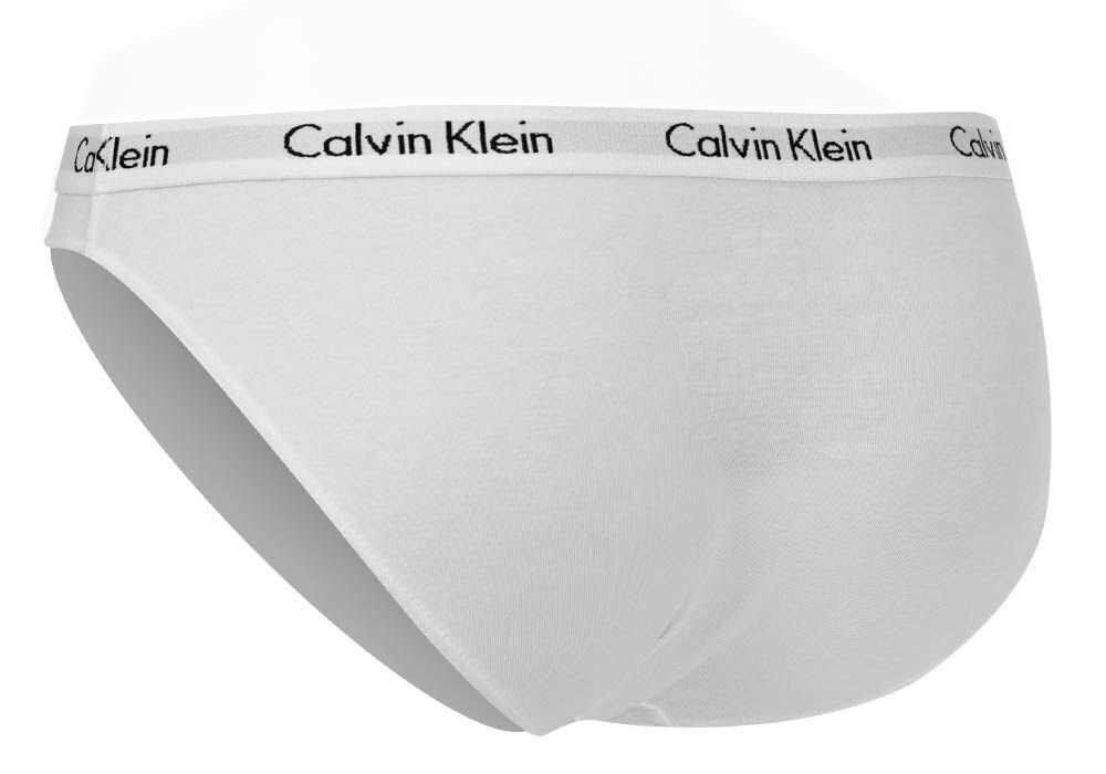 Biksītes sievietēm Calvin Klein Bikini White D1618E 100 30273 cena un informācija | Sieviešu biksītes | 220.lv