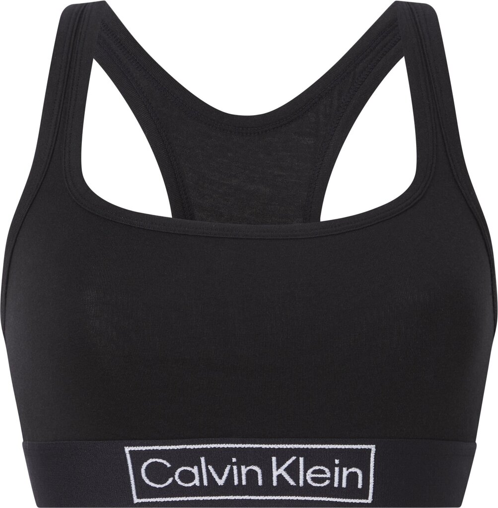 Sporta krūšturis Calvin Klein Unlined Bralette, melns 000QF6768E UB1 43972 cena un informācija | Krūšturi | 220.lv